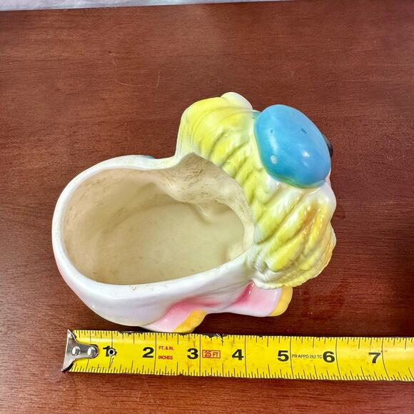 Napco VTG Napcoware Japan Lion & Baby Ceramic Antique Planter Decor 1950s - Picture 8 of 10